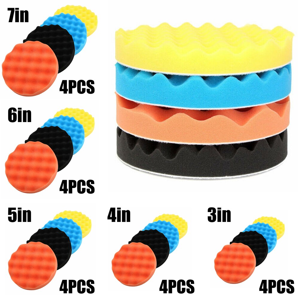 Foam Polishing pads Polisher Detailing Soft Finishing Equipment Supplies