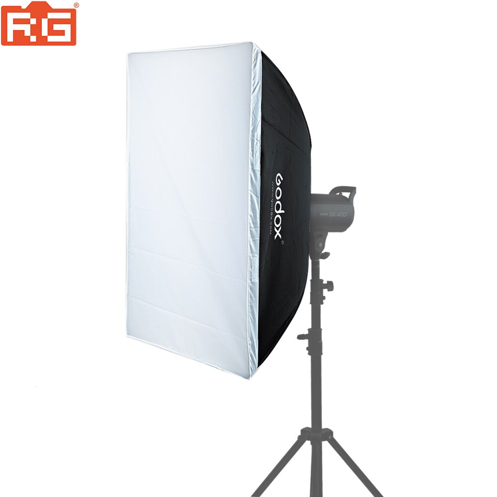 Godox softbox 60*60/60*90/90*90/70*100/80*120 Portable Rectangular soft box with Bowens Mount Optional Honeycomb Grid Softbox