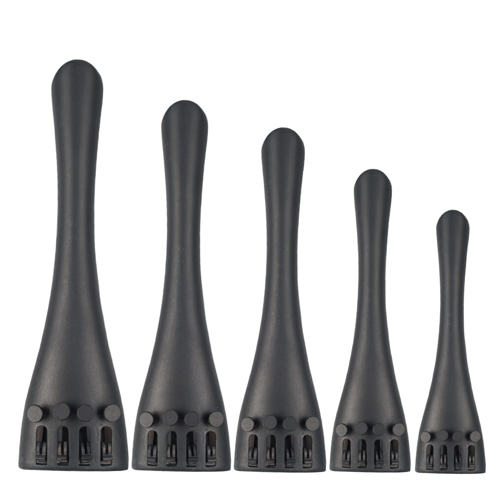 Accesorios para violonchelo 3/4, pieza trasera de aleación de aluminio con cuatro sintonizadores finos, accesorios para violonchelo, novedad de 3/4