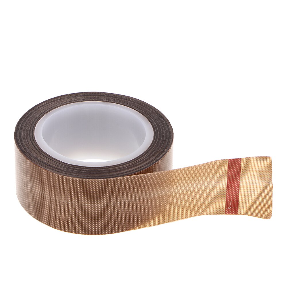 1 Roll 10m Fiber Glass Tape High Temperature Shielding Vacuum Sealer Heat Insulation Tape for Electrical , Electric Wires: 25mm