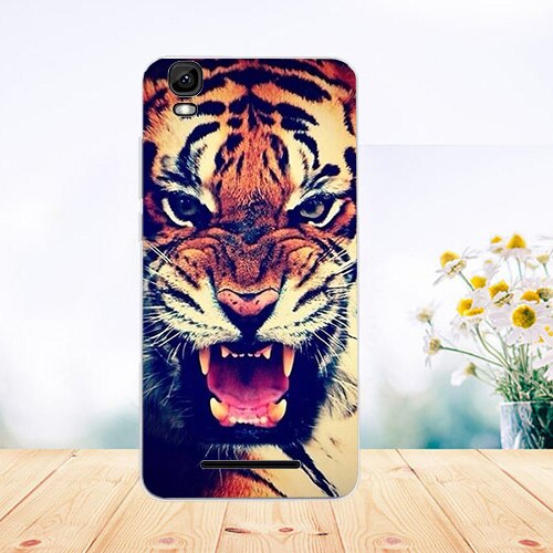 Zagter soft tpu fundas sheer for highscreen easy l pro cases silikone malet wolf rose cat case til highscreen easy l pro cover: B024