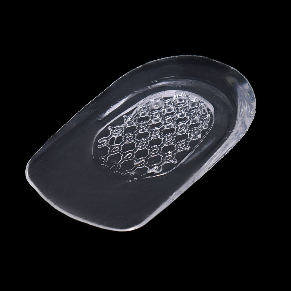 Siliconen Gel Inlegzolen Terug Pad Hiel Cup Voor Pijn Protectors Insert Gezondheid Voetverzorging Ondersteuning Spur Voeten Kussen Siliconen Voet pads