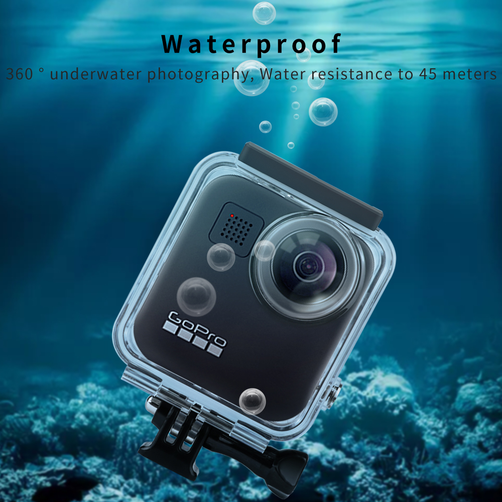 Ruigpro Voor Gopro Hero 8 Max Waterproof Case Behuizing Duiken Beschermende Onderwater Dive Shell Voor Gopro 8 Accessoire