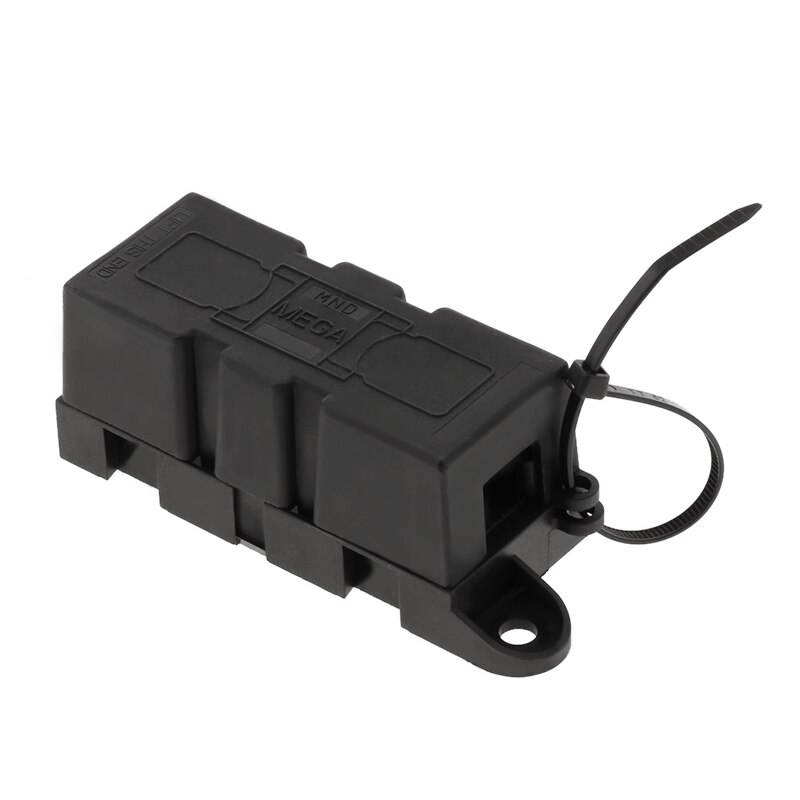 MEGA Fuse Holder DC 125V 300A For Battery &amp; Alternator Connection Fit Truck Boat RV Motorhome Yacht Car Golf Etc 68.6mm