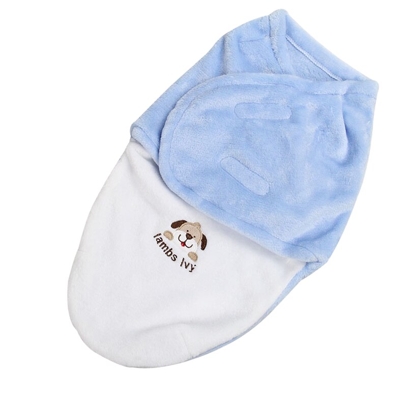 Newborn Baby Unisex 0-6 Months Receiving Blankets Cartoon Style Cotton Cobertor