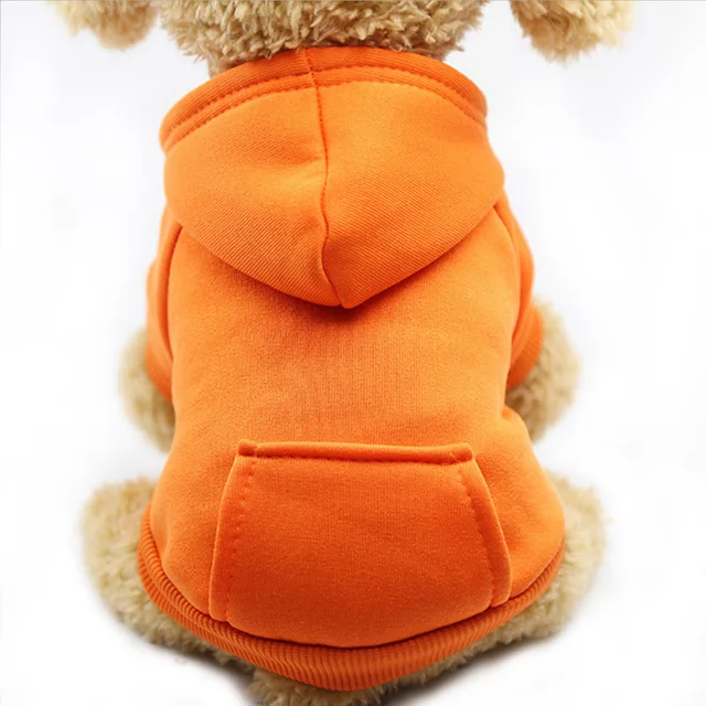 Sällskapsdjur hundkläder för små hundar kläder varma kläder för hundar kappa valp outfit husdjur kläder för stor hund hoodies chihuahua 45: L / Vit