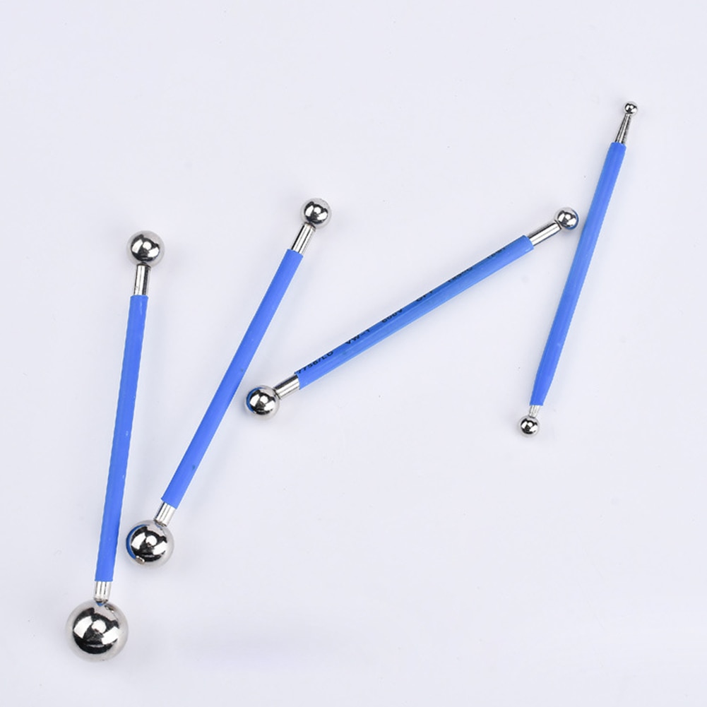 4pcs Floor Tile Grout Construction Tools Double Steel Pressed Ball Ceramic Floor Grout Glue Gap Tool Repairing Stick
