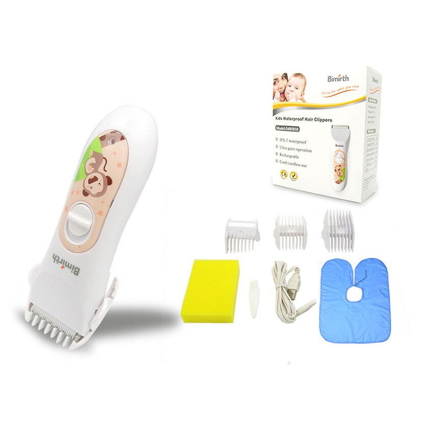 Hair clippers children's hair clippers baby hair cutting ultra-quiet body wash electric clippers USB rechargeable waterproof