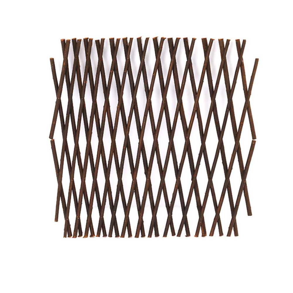 Garden Expanding Wooden Trellis Expandable Trellises Aluminum Riveted Each Piece Expands to 200cm x 30cm Climbing Plants Support