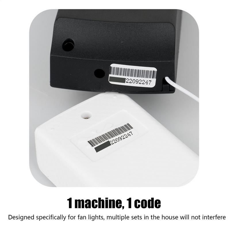 Control remoto para ventilador de techo y lámpara de ventilador de techo, Kit de Control remoto, transmisor de velocidad del viento ajustado, controlador de ventilador de 3 velocidades
