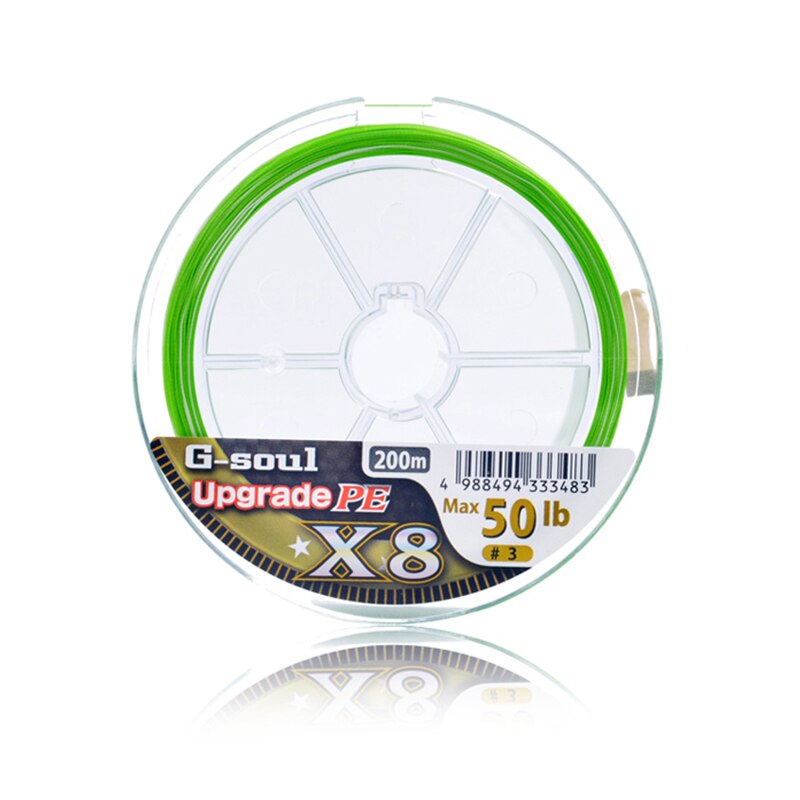 YGK G-SOUL X8 aktualizacji żyłka wędkarska pleciona Super silny 8 nici Multifilament PE linii 150M 200M japonia 14LB 16LB 22LB 60LB