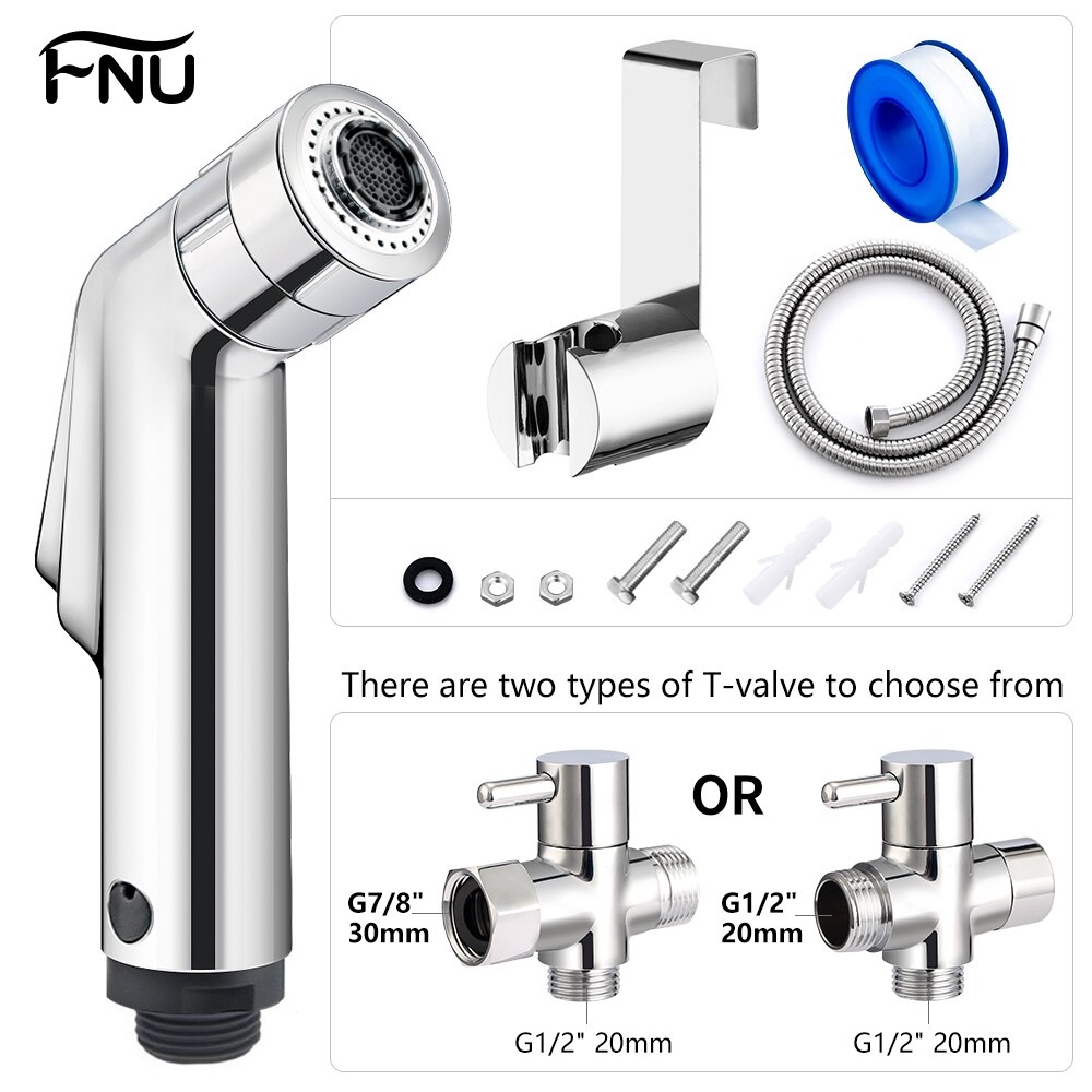Toilet Handheld Shattaf Bidet Sprayer Shower Head Balcony Cleaning Accessories Shower Faucet Muslim Shower Head Ducha Higienica