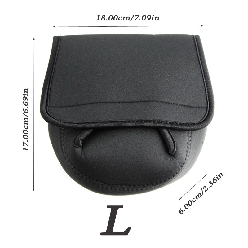 Torba wędkarska spinning torba z kołowrotkiem wędkarskim S/M/L Olta neoprenowy kołowrotek pokrowiec ochronny Pesca sprzęt wędkarski PJ127: L