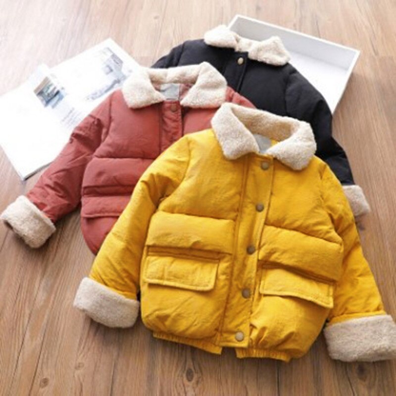 2 3 4 5 6 años niños pequeños abrigos invierno grueso chaquetas de para niñas abrigo de plumón para niñas chaqueta para niños