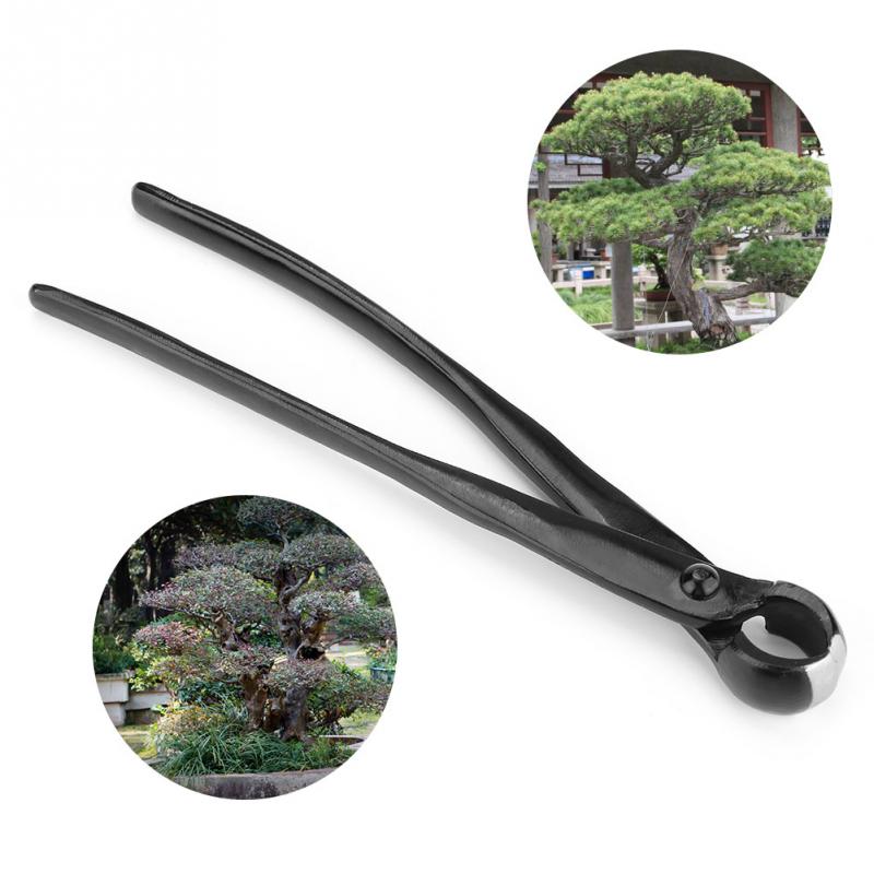210mm runde kant konkave knop gren cutter haven bonsai værktøjer purner saks kniv kniv