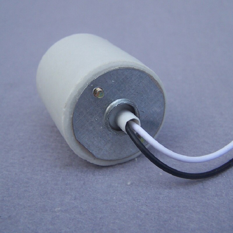 10 stk./parti ce godkendelse  e27 lampeholder fatning base fix holder med 0.5 mm 2 30cm/40cm/50cm m10 flad beslag belysning tilbehør