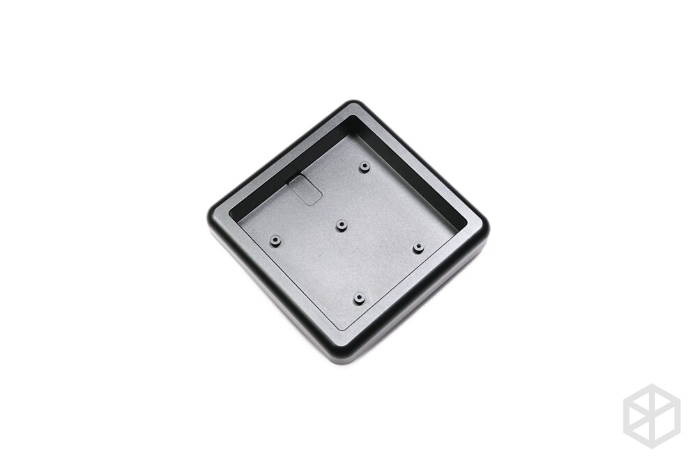 Anodized Aluminium cubic case for bm16a bm 16 bm16 keyboard acrylic panels stalinite diffuser can support Rotary brace supporter: BM16 Case Grey x1