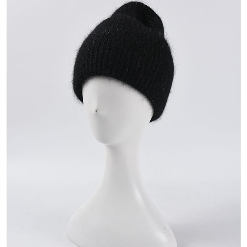 Unisex skullcap varmere luer vinter lue høstblandinger myk varm strikket lue herre dame luer gorro ski luer