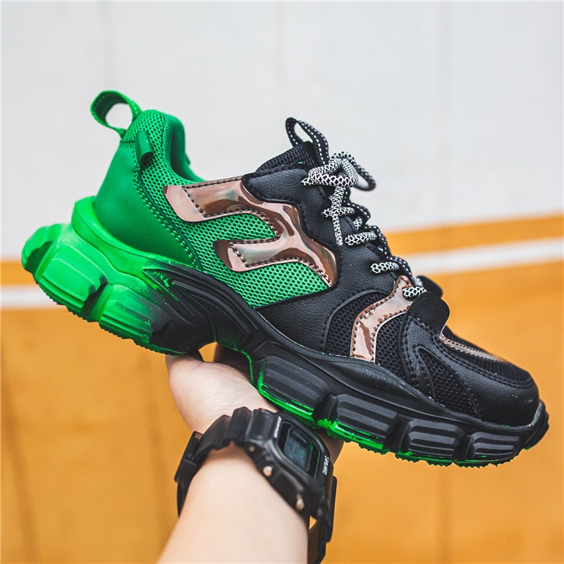 Koreaanse stijl trendy sportschoenen, sportschoenen, comfortabel en schokabsorberend