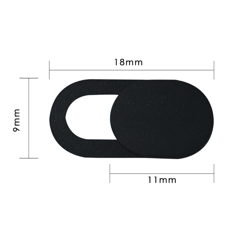 Lens Webcam Cover Shutter Magnet Slider Plastic For iPhone Web Laptop PC iPad Tablet Camera Thin Mobile Phone Privacy Sticker