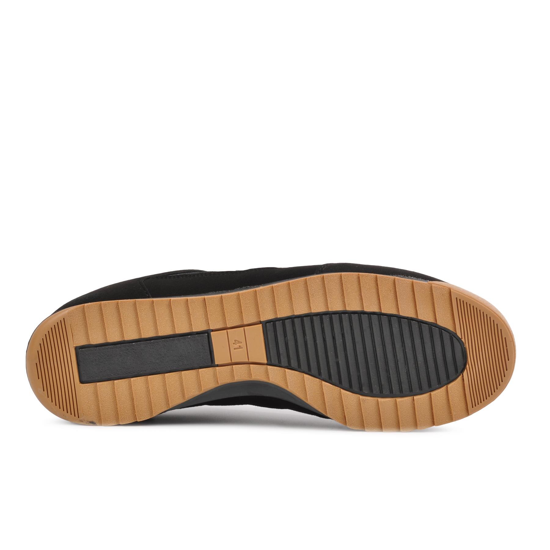 Walkway Effective black-gold men's sneakers