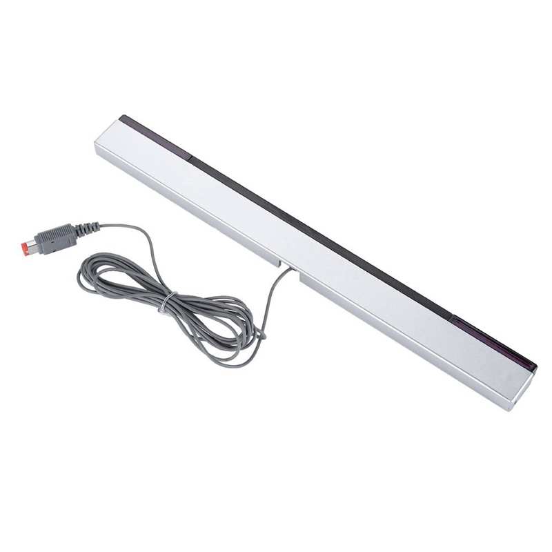 Infrarot IR Signal Strahl Sensor Bar/verdrahtet Empfänger & Standcfor Nintendo WII Konsole