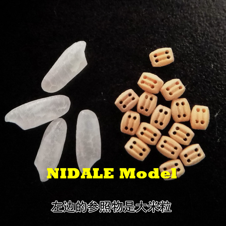 , modelo de barco antiguo, accesorios de lujo, bloque de doble polea, modelo de boj, polea 10 unids/lote