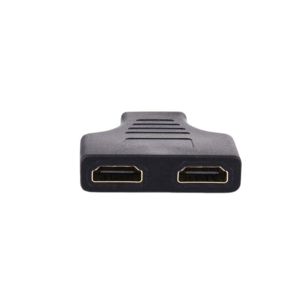 1080P HDMI Port Male to 2 Female 1 In 2 Out Splitter Cable Adapter Converter