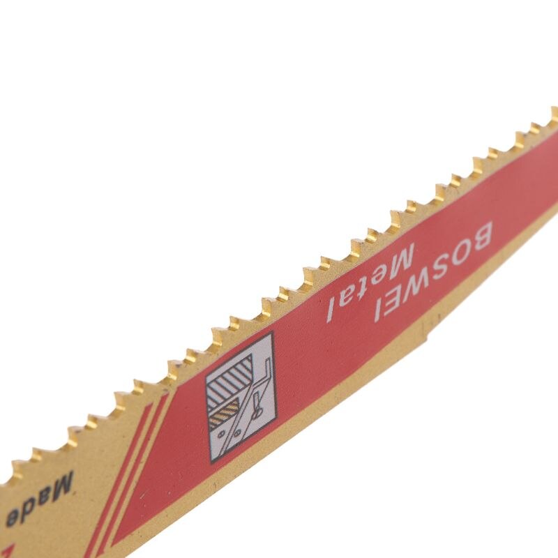 5 Pc 8 Inch BIM Reciprocating Quick Cut Saw Blade S3456XF For Metal Wood Cutting