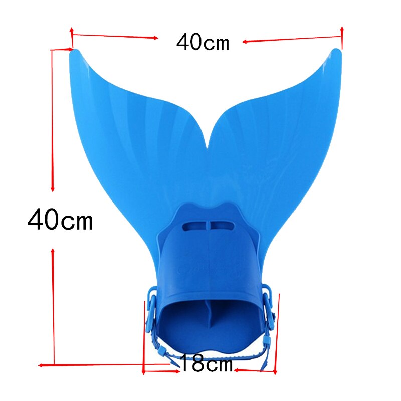 Child Swimming Training Mermaid Flippers Diving Child