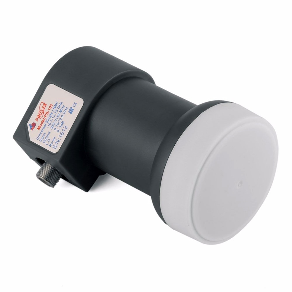 Único universal ku-band lnbf 9.75/10.6ku saída dupla completa hd digital ku lnb receptor de satélite