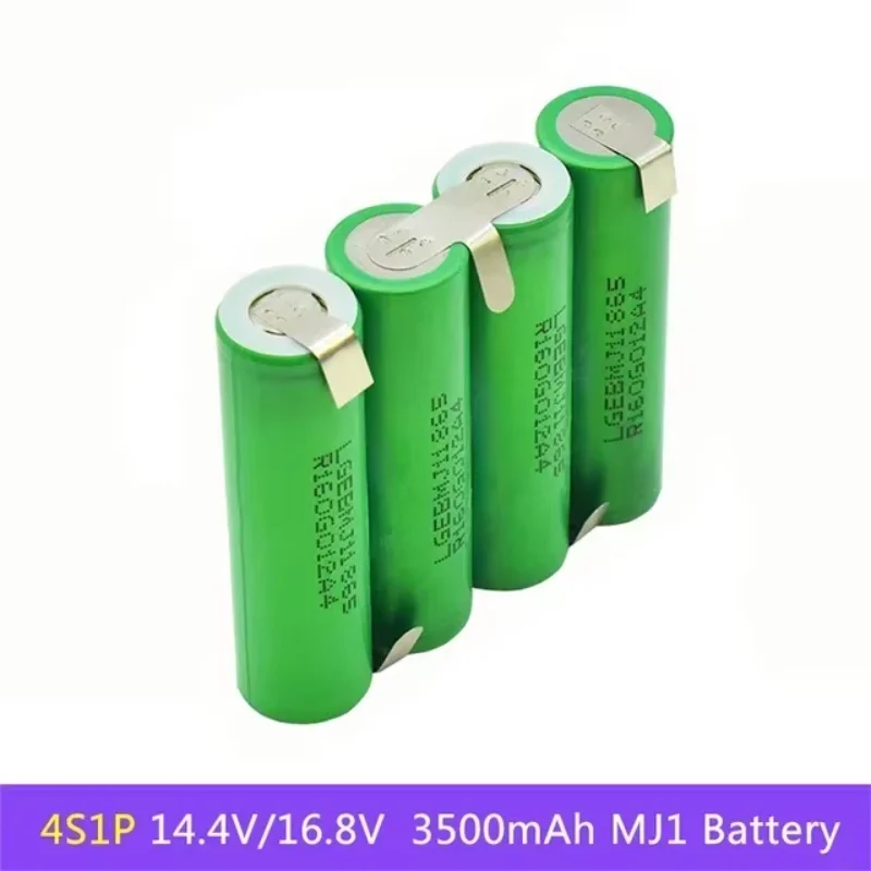 Batterie de rechange MJ1, 18650 mAh, 20 A, 3S, 4S, 5S, 6S, 8S, 3500 V, 7.4V, 12.6V, 18V, 14.8V, 25.2V, 29.6V