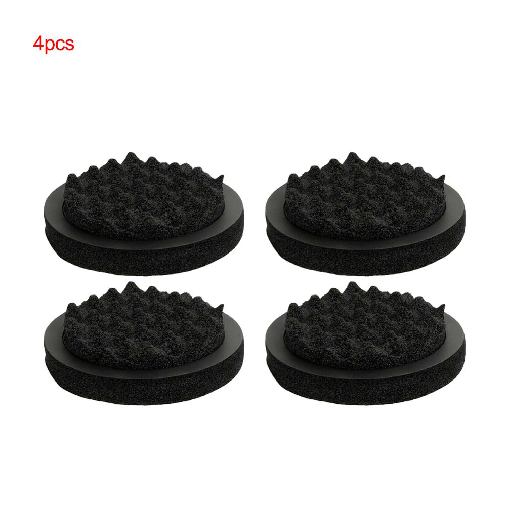 4 Stuks Auto Deur Speaker Bass Geluiddichte Isolatie Ring Foam Pad Universal Speaker Isolatie Ring Geluiddichte Katoen Pad: Default Title