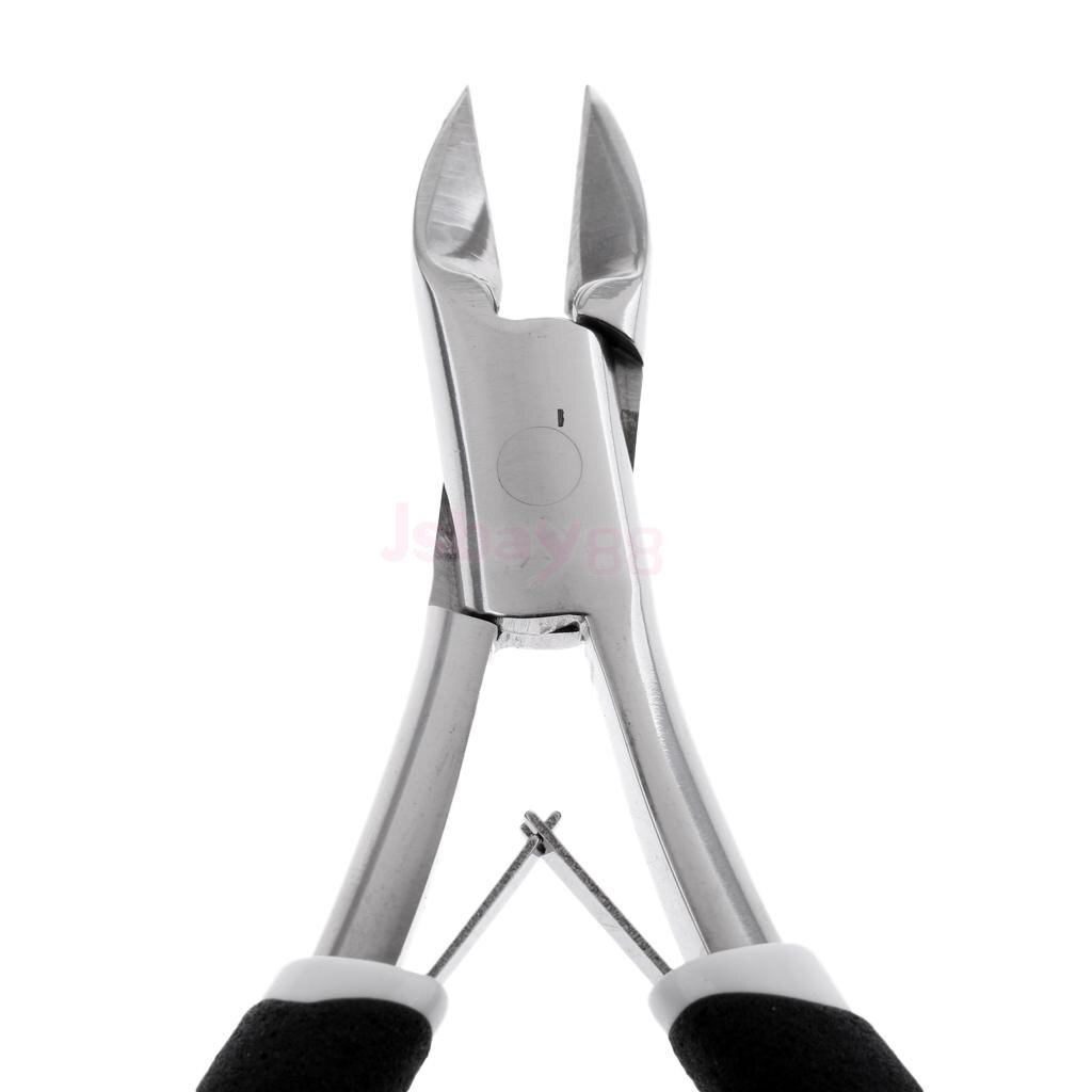 Fingernagel klämma tå nagel tång klipper manikyr pedikyr cutter trimmer