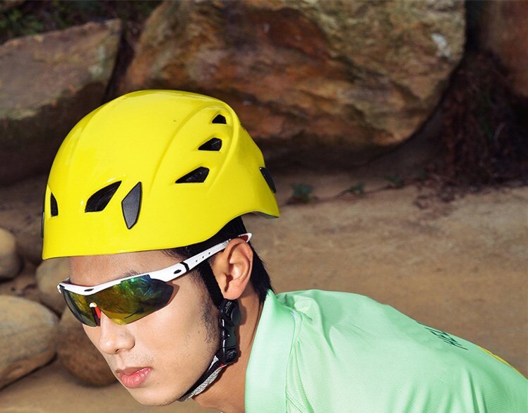 Casco de escalada en roca, casco de escalada en montaña, casco de escalada en hielo, deportes acuáticos especiales, casco inmoldeado al aire libre,