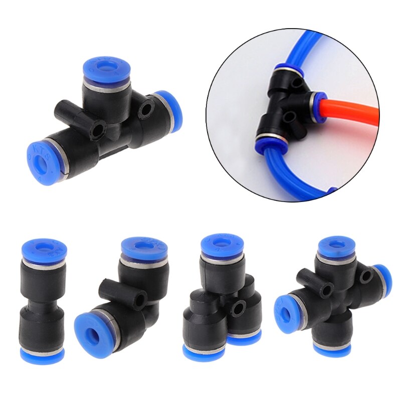 Aquarium CO2 Tube Connector Fish Tank System Quick Joint Adapter Control Trachea