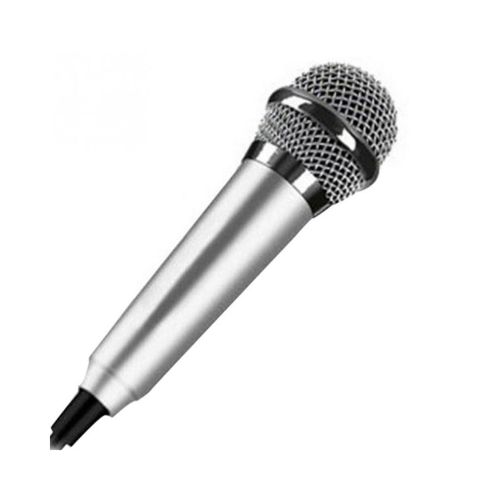 Portable 3.5mm stéréo Studio micro KTV karaoké Mini Microphone pour téléphone Portable ordinateur Portable PC de bureau petite taille Microphone