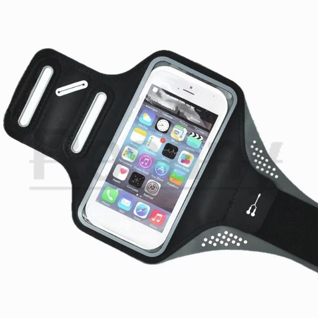 Laufen Sport Armband Für Huawei P8 P9 Lite P10 Ehre 6X 7X Samusung S8 S9 Hinweis 8 iphone 6 6s 7 8 plus X Abdeckung Telefon Fällen: Black 2