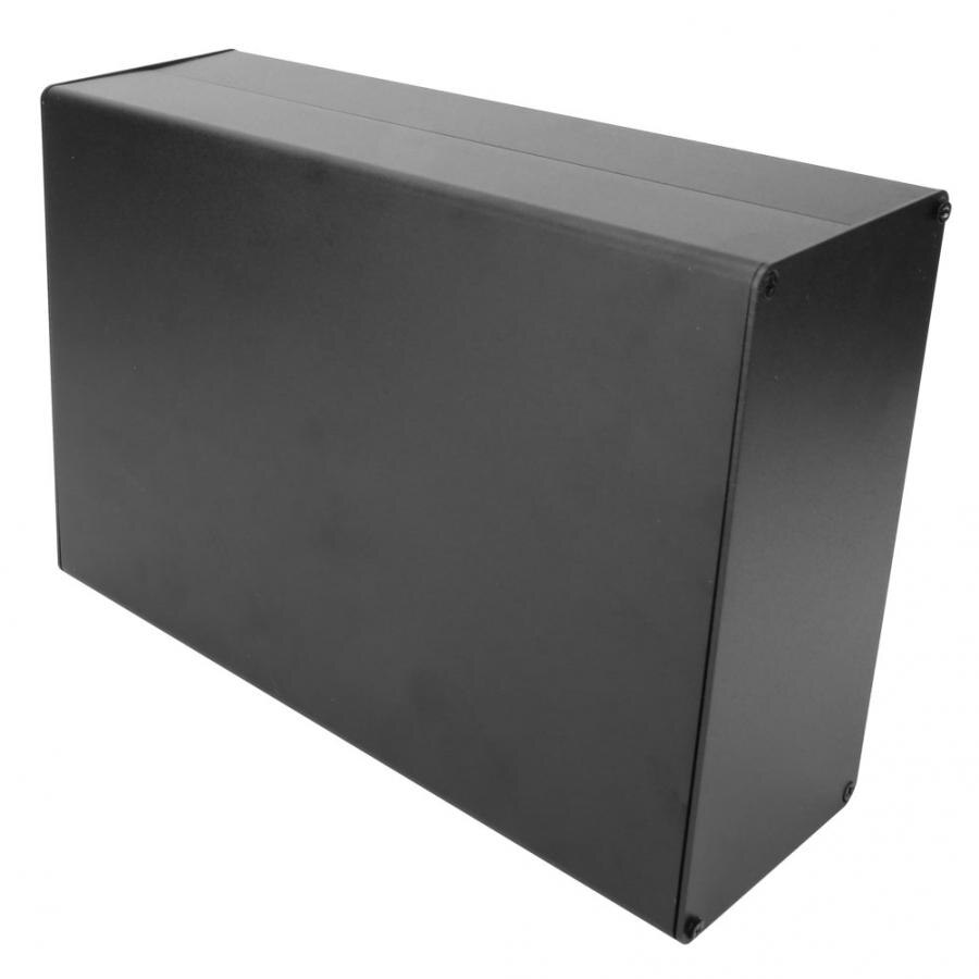 Caja de aluminio de tipo dividido, caja electrónica de aluminio para placa de circuito GPRS 80x160x220mm, placa de refrigeración de aluminio, acceso
