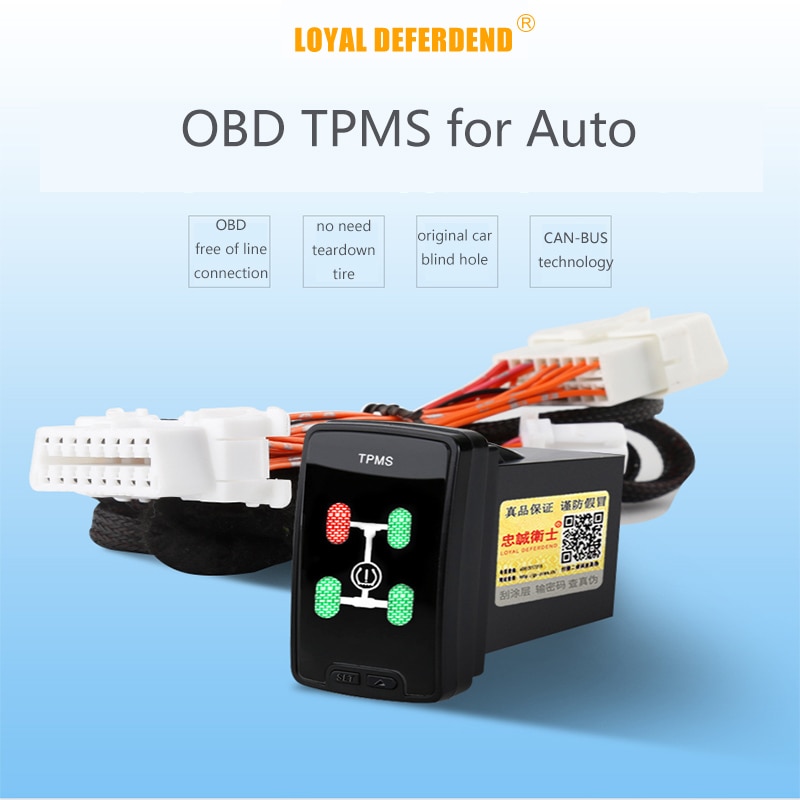 OBD TPMS tire pressure monitoring system real-time... – Grandado