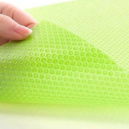 Anti-oilnn-esterilla para frigorífico con estilo, se puede reutilizar, almohadilla impermeable se puede lavar, alfombrilla para armario, almohadilla de espuma para frutas y verduras de 45*29cm