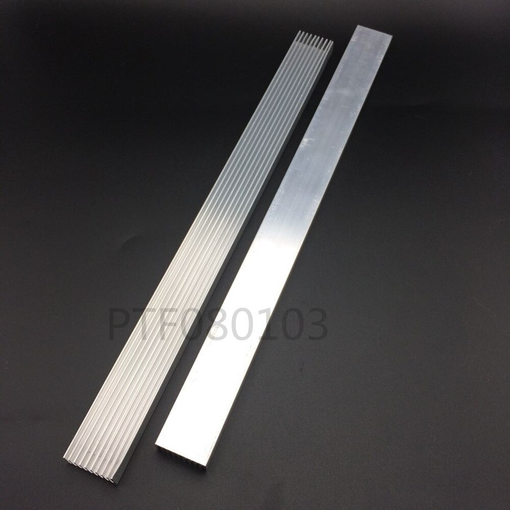 Høy effekt ledet aluminium kjøleribbe 300mm*25mm*12mm til 1w,3w,5w ledet emitterdioder
