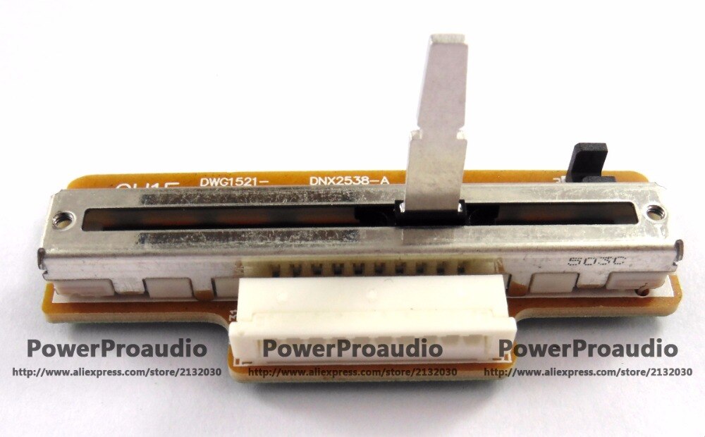 DJM 600 Master Fader PCB montaje-DWG 1521 DWG1521