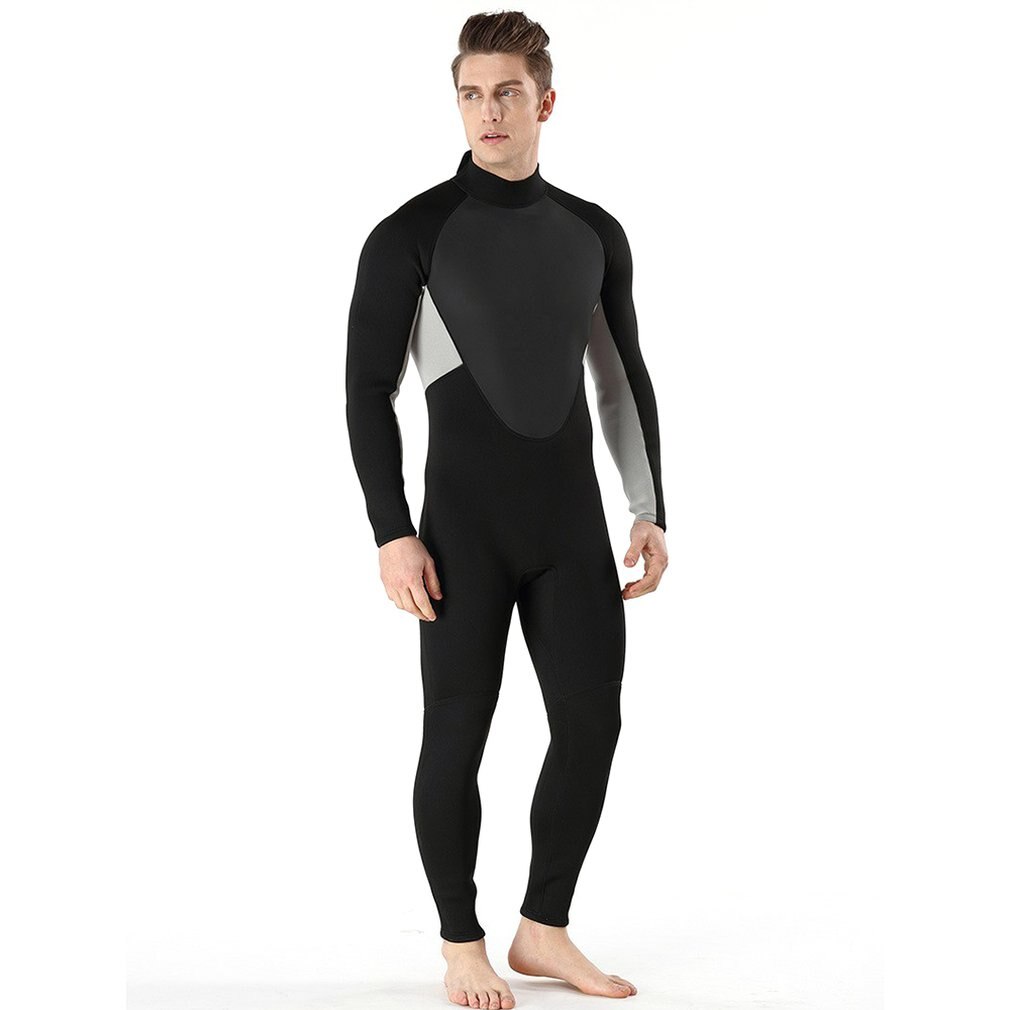 3 millimetri Uomo Muta Freddo E Caldo Vestito di Immersione Subacquea Surf Suit Outdoor Muta Immersioni Neoprene Tessuto Muta: MY095 / S