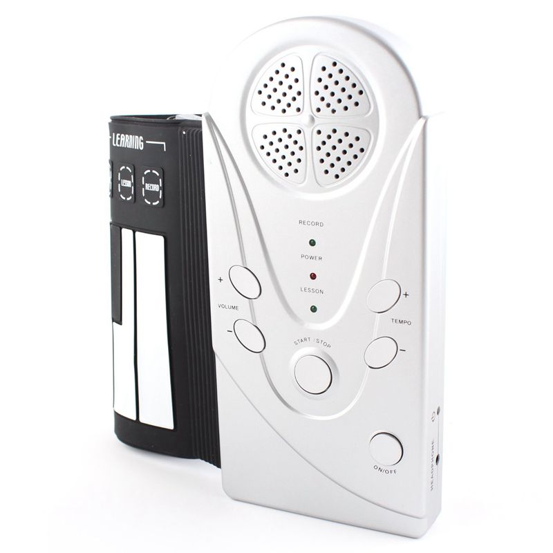 Multi estilo portátil 49 teclas de silicone flexível rolam acima piano dobrável teclado eletrônico para crianças