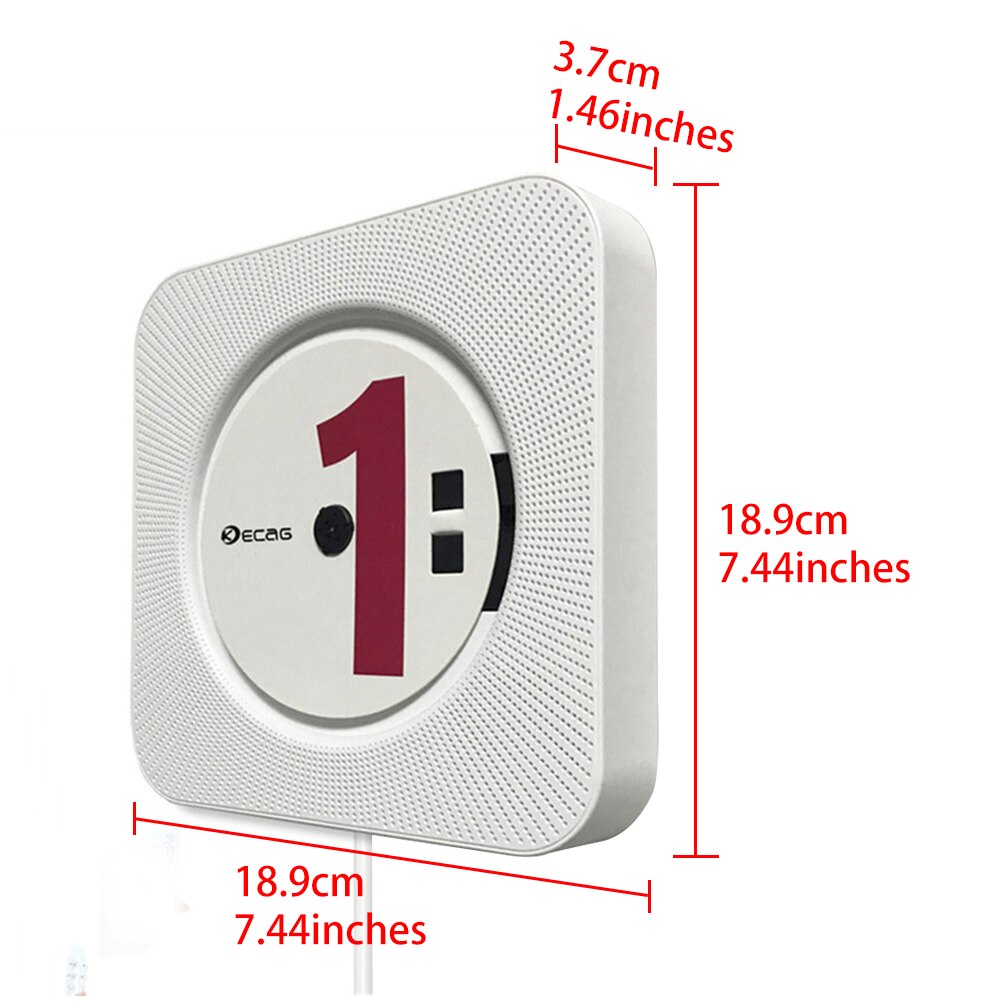 Wall-mounted Antenatal Training English FM Radio Bluetooth CD Player support CD/CD-R EU Plug