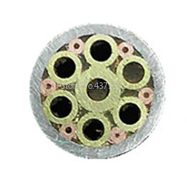 Remaches de pasador de mosaico de 6mm para tornillo de mango de cuchillo, remaches de mosaicos de latón, tubo de acero para uñas, más , estilo exquisito, longitud de 90mm: Rojo