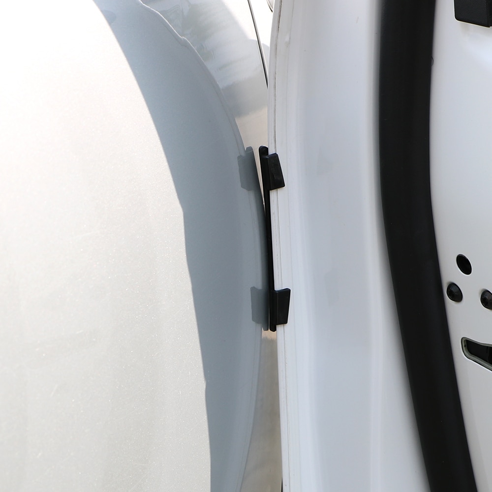 FORAUTO 4Pcs/set Trim Molding Protection Strip Scratch Protector Car Sticker Anti-collision Adhesive Door Edge Guards