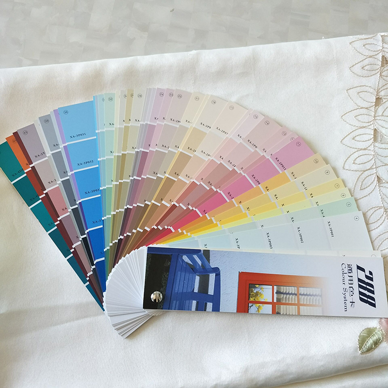 Chinese architectural paint color card, /288 color / standard universal color card / paint color card