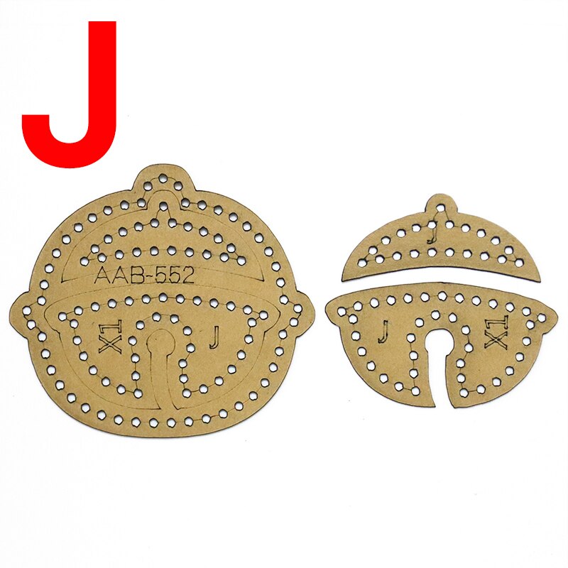 1Set DIY Kraft Paper Template Cute Small Things Keychain Pendant Leather Craft Pattern DIY Stencil Sewing Pattern 5-10cm: J